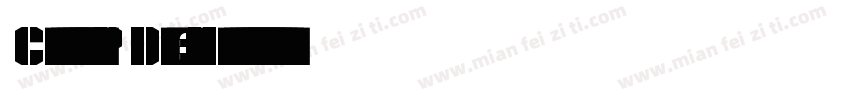 ClementePDao Heavy字体转换